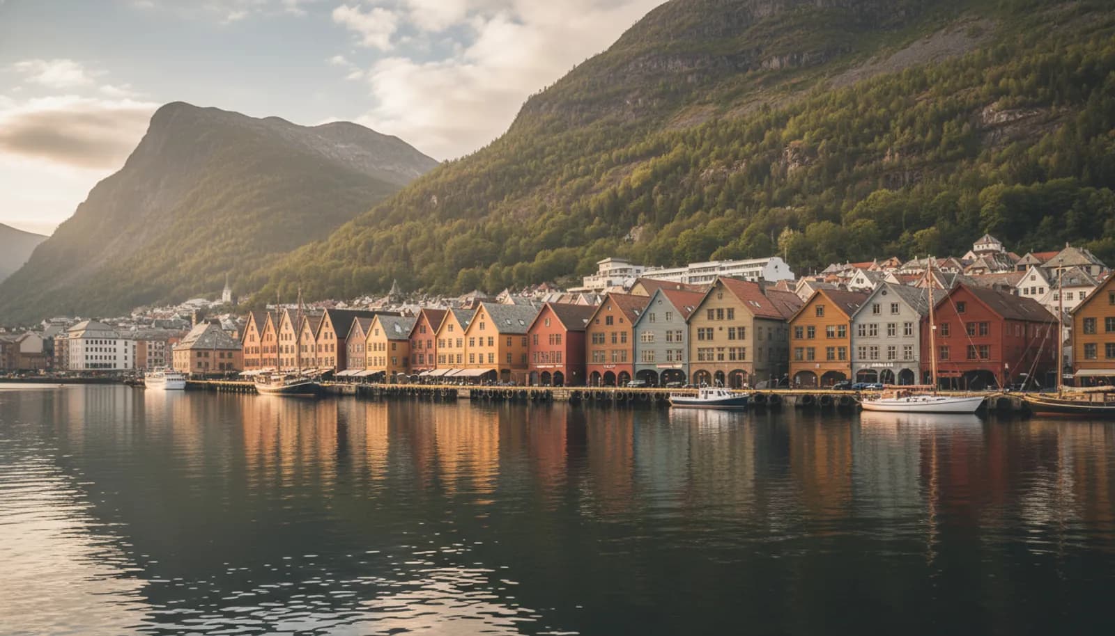 Bybilde fra Bergen