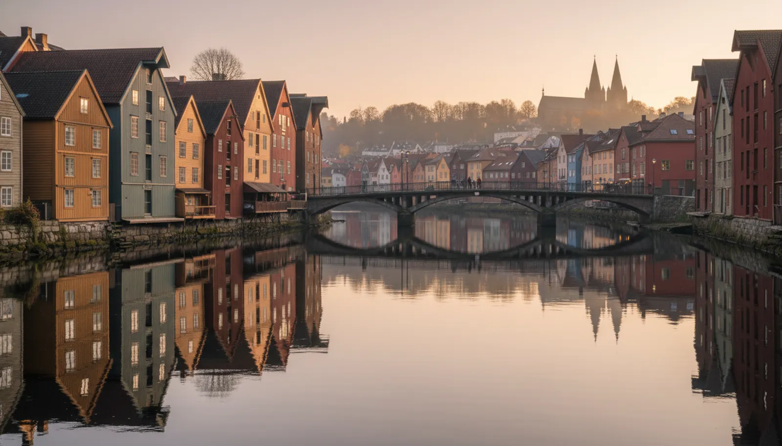 Bybilde fra Trondheim